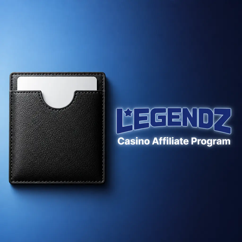 Legendz Casino affiliate dashboard and marketing materials