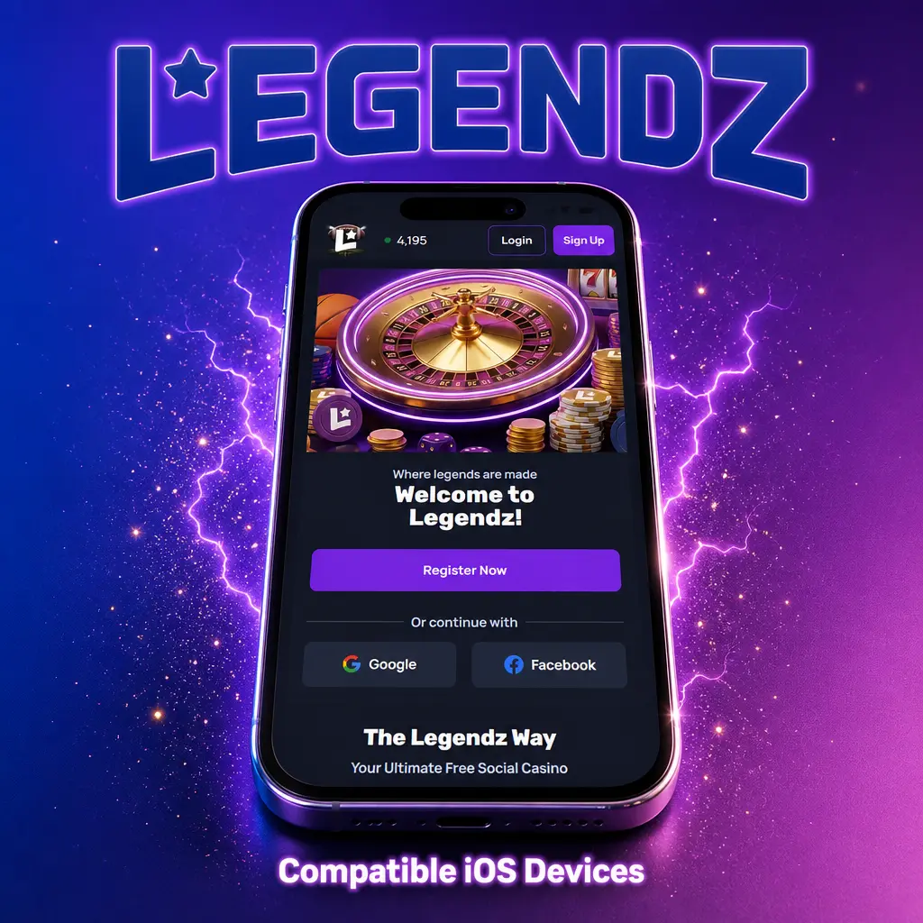 iPhone models compatible with the Legendz Casino app