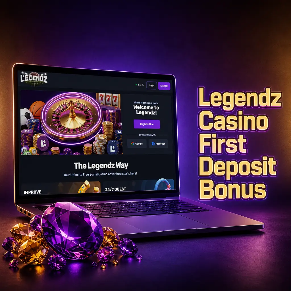 Legendz Casino first deposit bonus coins