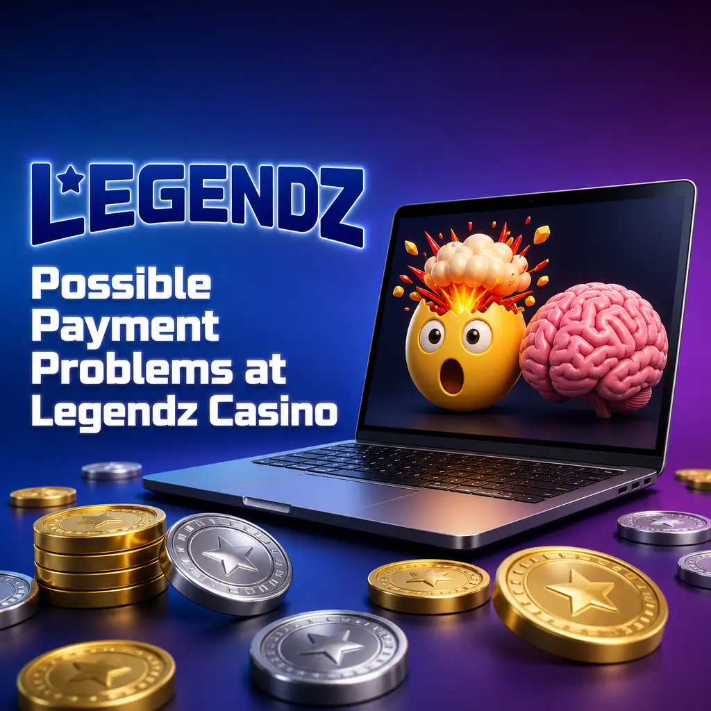 Customer resolving a payment issue at Legendz Casino