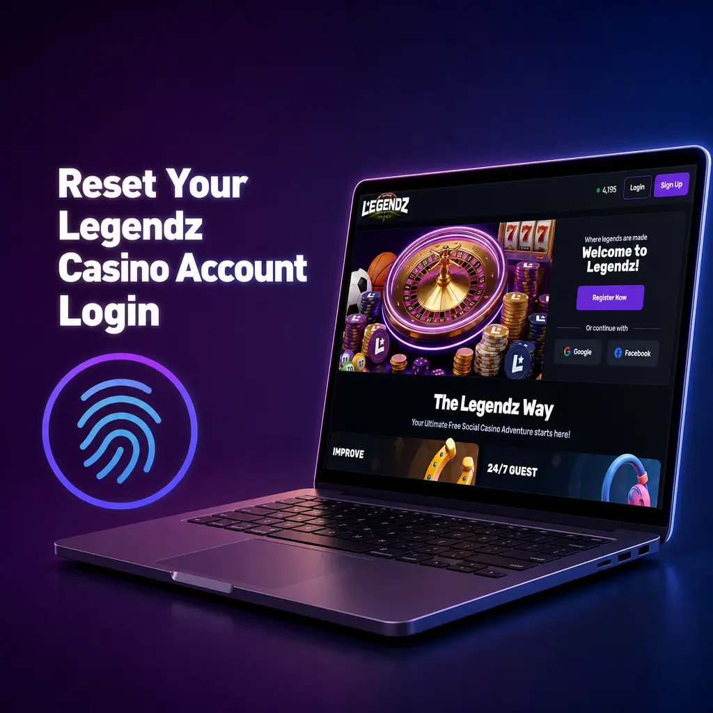 Resetting a Legendz Casino account password