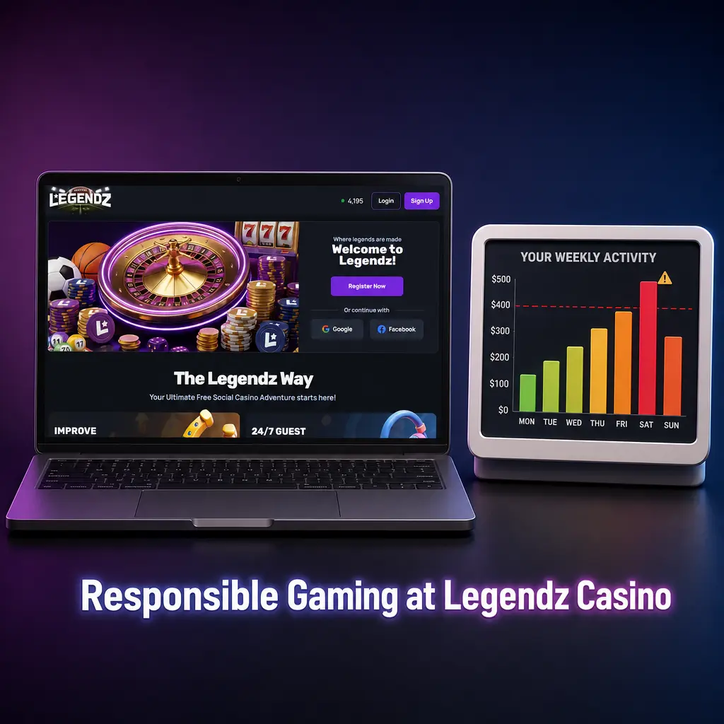 Responsible gaming controls at Legendz Casino