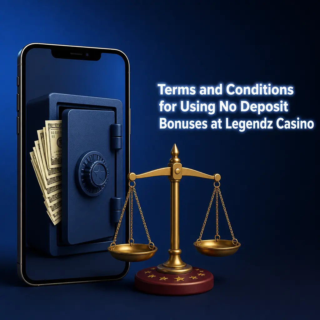 Terms and conditions for Legendz Casino no deposit bonuses
